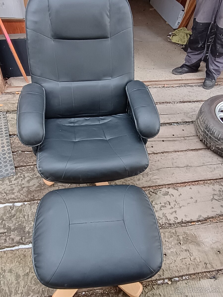 Predám koženkové kreslo - 3