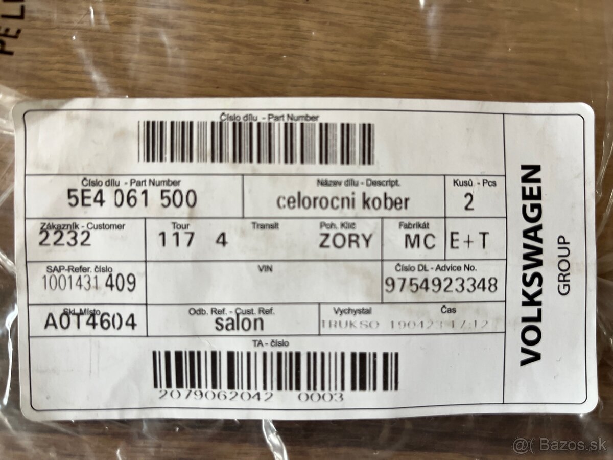 Koberce Škoda Octavia IV (2023) - 3