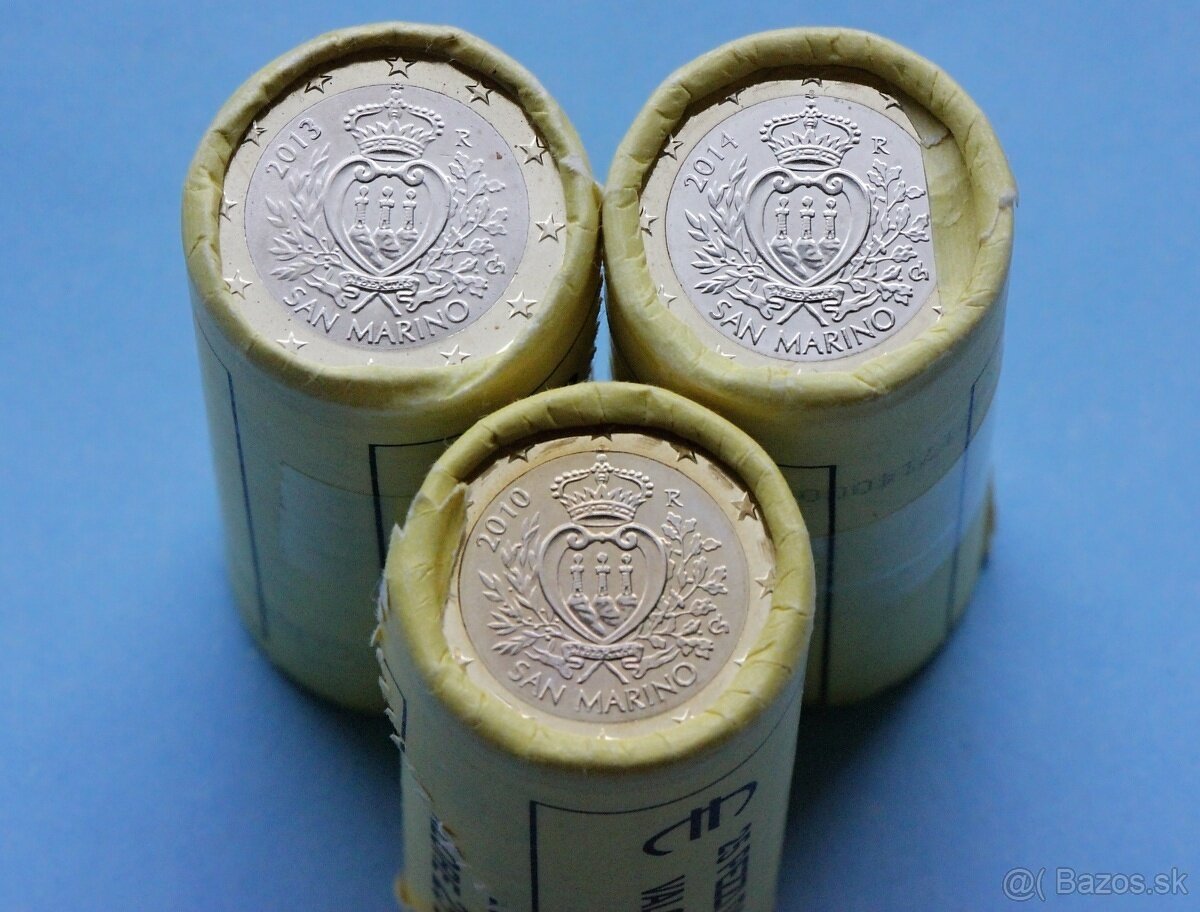 euromince centy 1+2+5cent 2.časť - 3