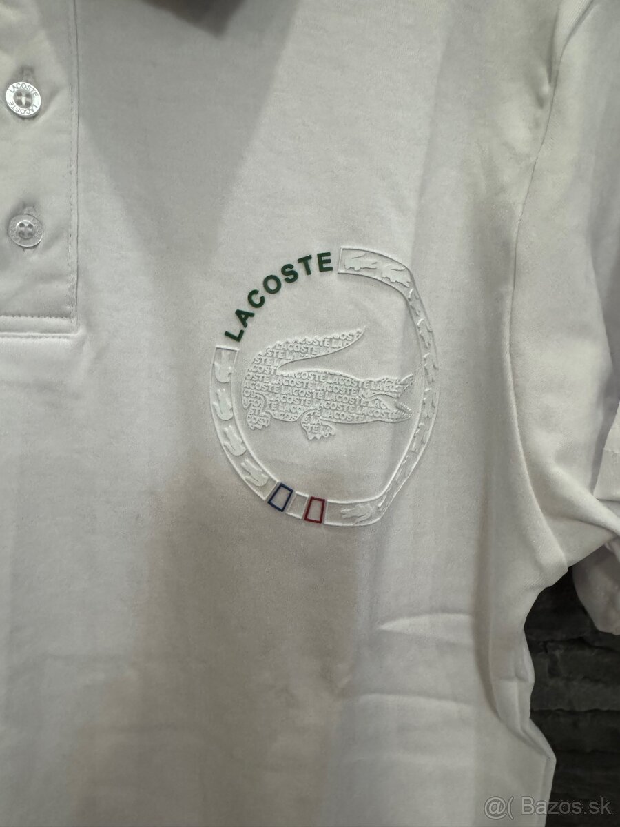 Lacoste biela polokošela - 3
