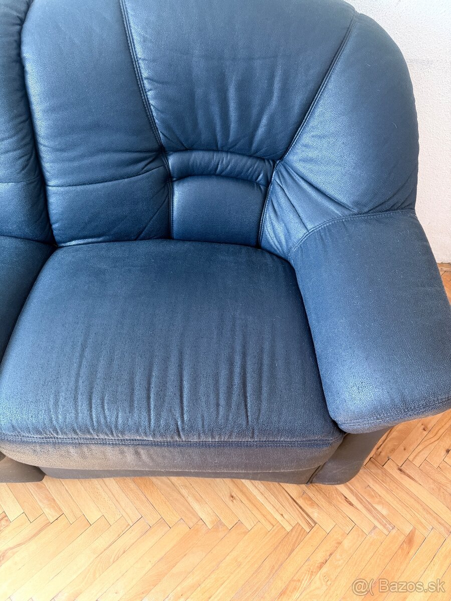 Kožená sedačka lacno - 3