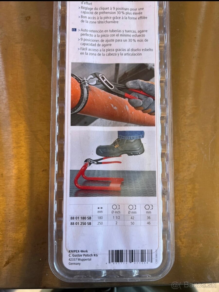 Knipex nastaviteľné kliešte - 3