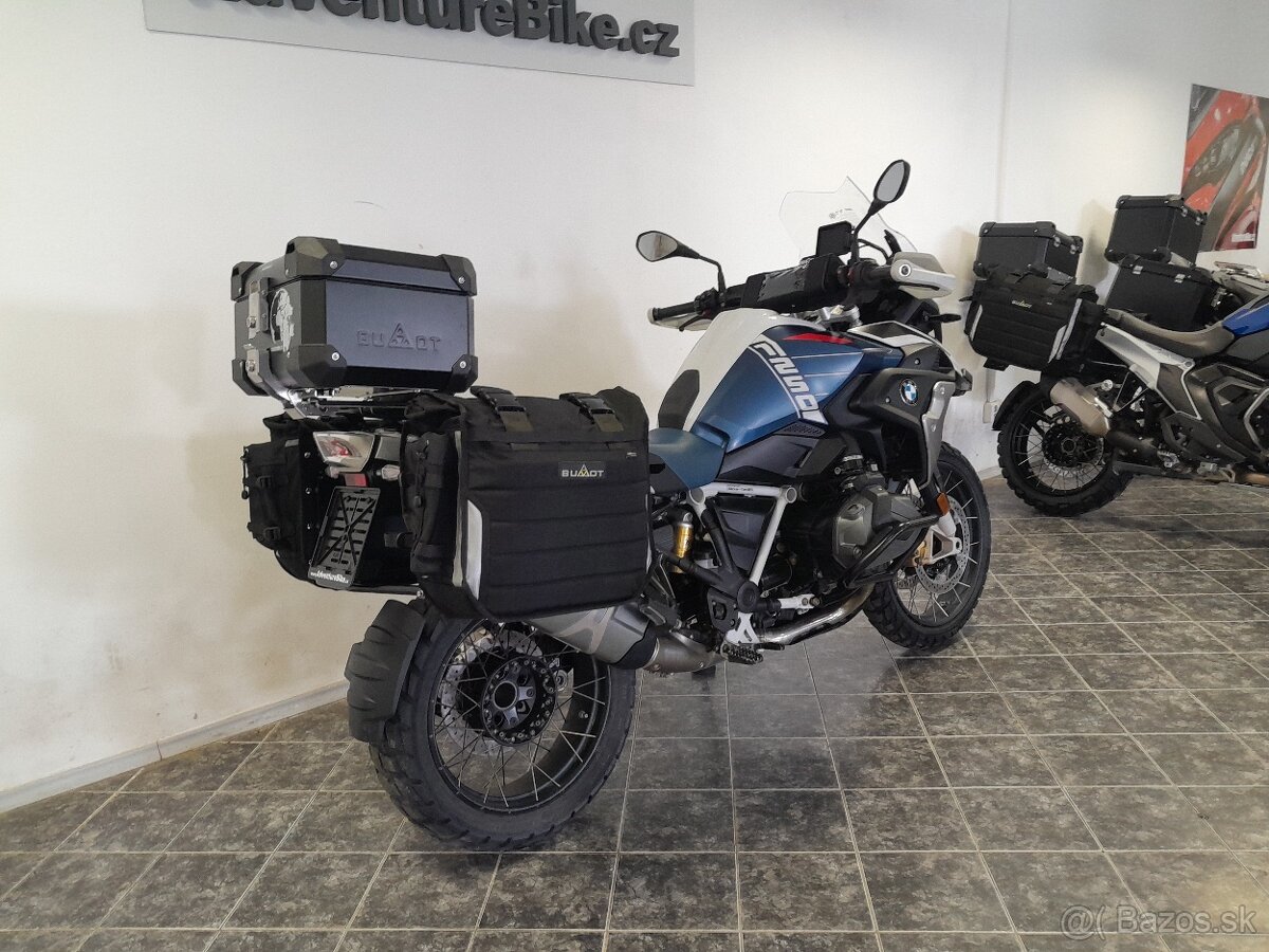 BMW R 1250 GS Trophy •  Továrně snížený podvozek