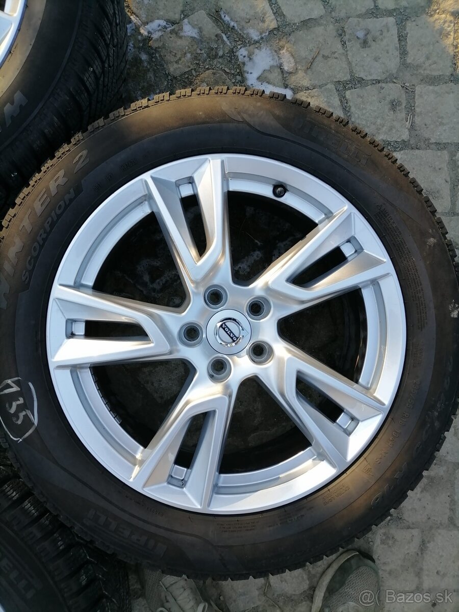 disky 5x108 R18 original VOLVO + 235/55/18 zima - 3