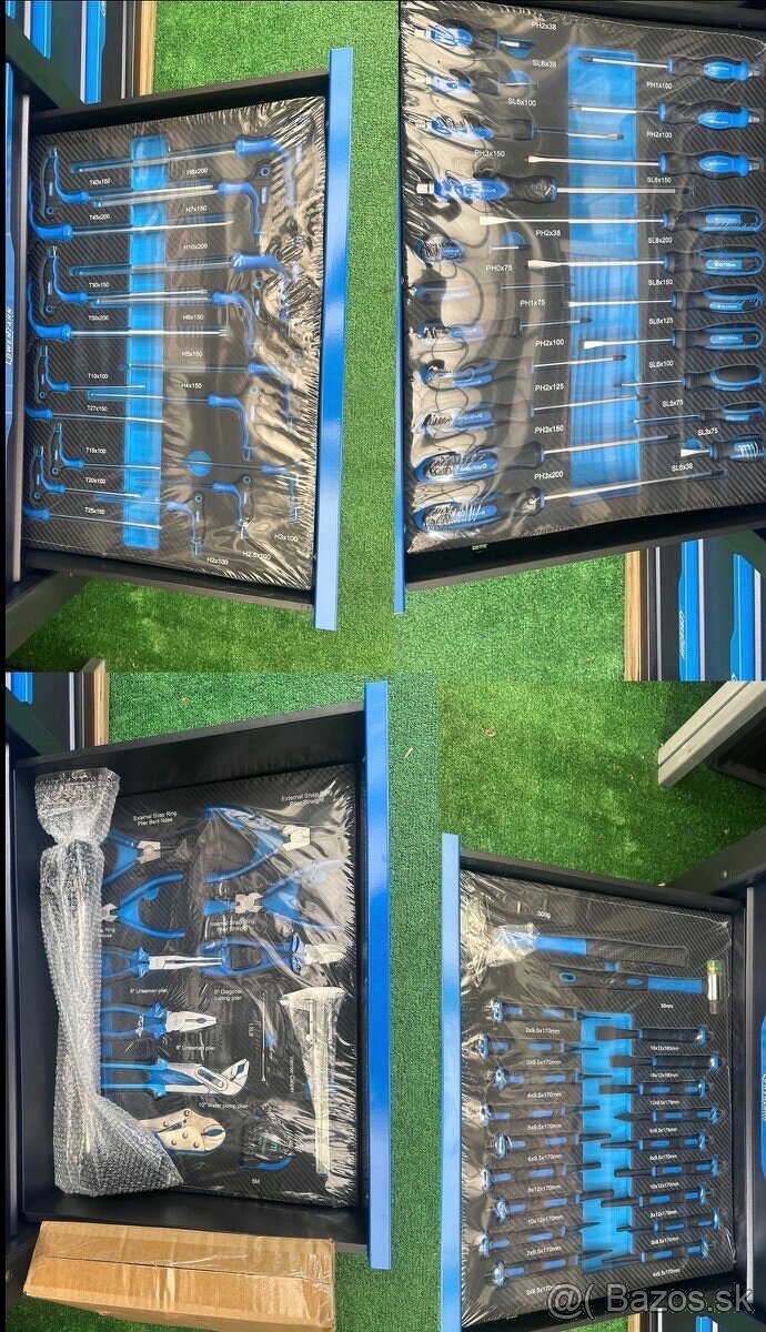 12 suflikovy Dielensky vozik s naradim 357ks - 3