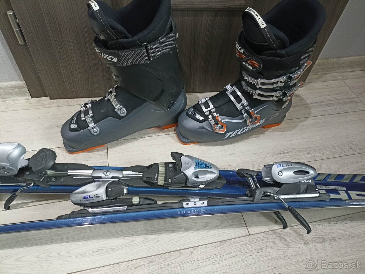 lyže salomon a lyžiarky - 3