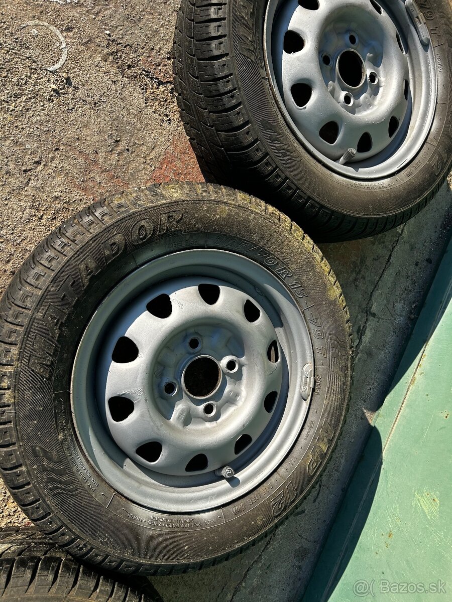 Disky 4x100 r13 plechové - 3