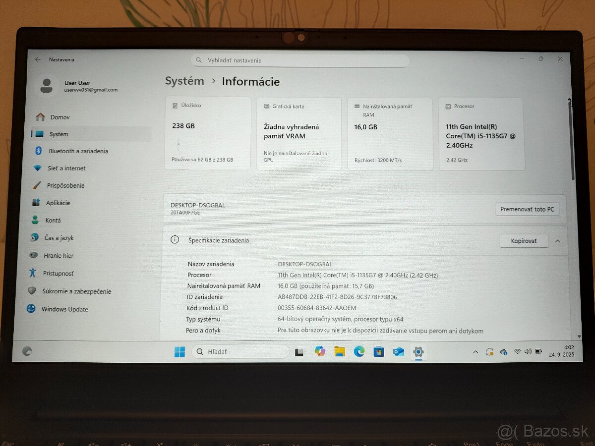 Lenovo ThinkPad E14 Gen 2| i5-1135G7|16 GB RAM| 256-1 TB SSD - 3