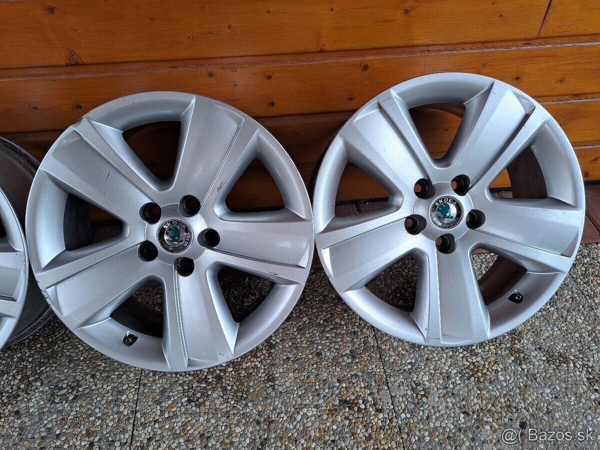 Hliníkové disky 5x112 R17 / škoda,seat,VW,audi... - 3