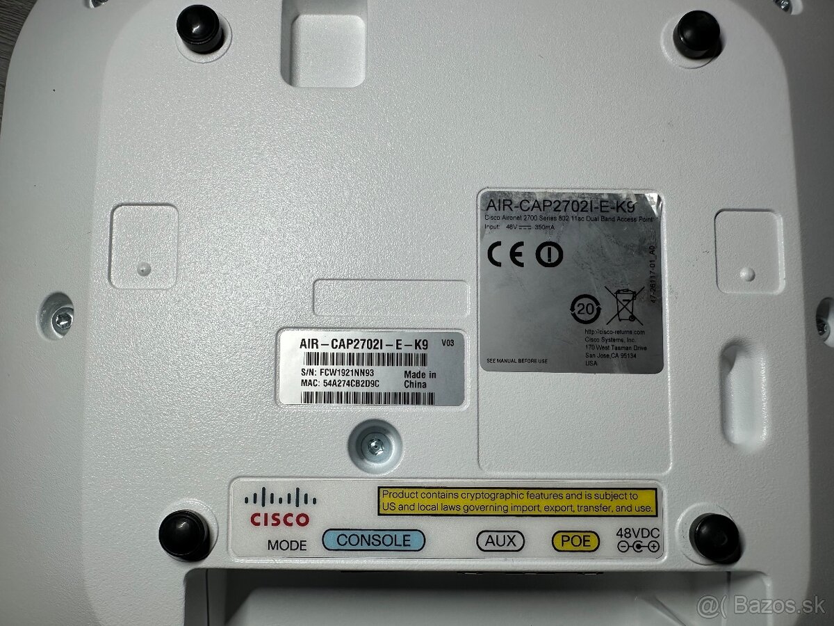 Cisco AiroNet 2702i znížena cena - 3