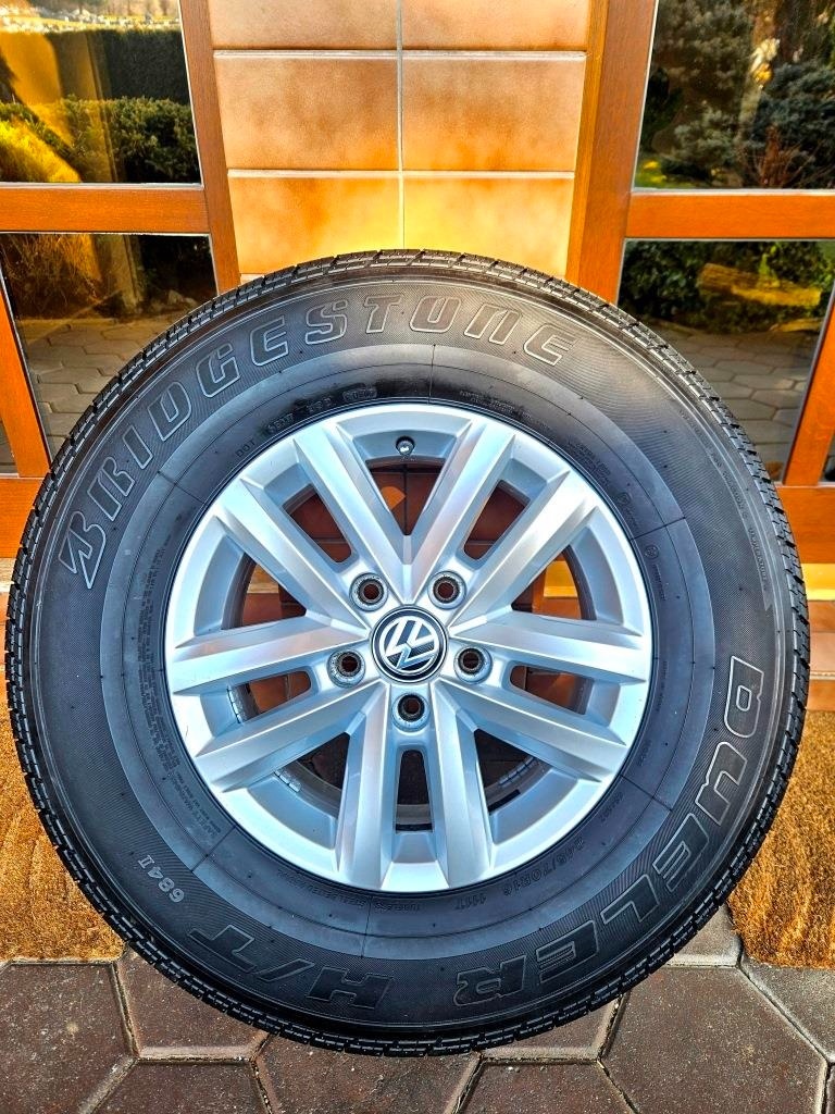 Alu R16 5x120 orig. VW AMAROK + letné 245/70 R16 - 3