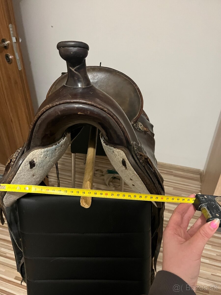 Westernové sedlo - 3