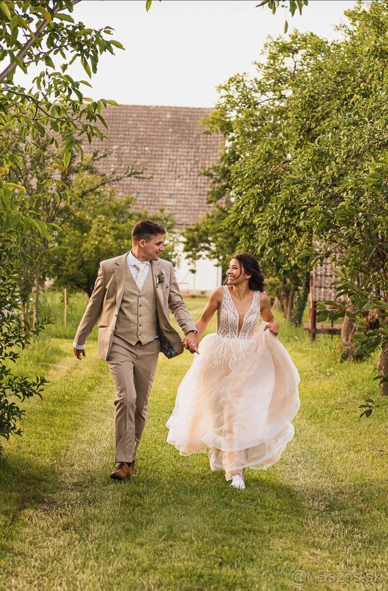 Predám svadobné šaty - 3