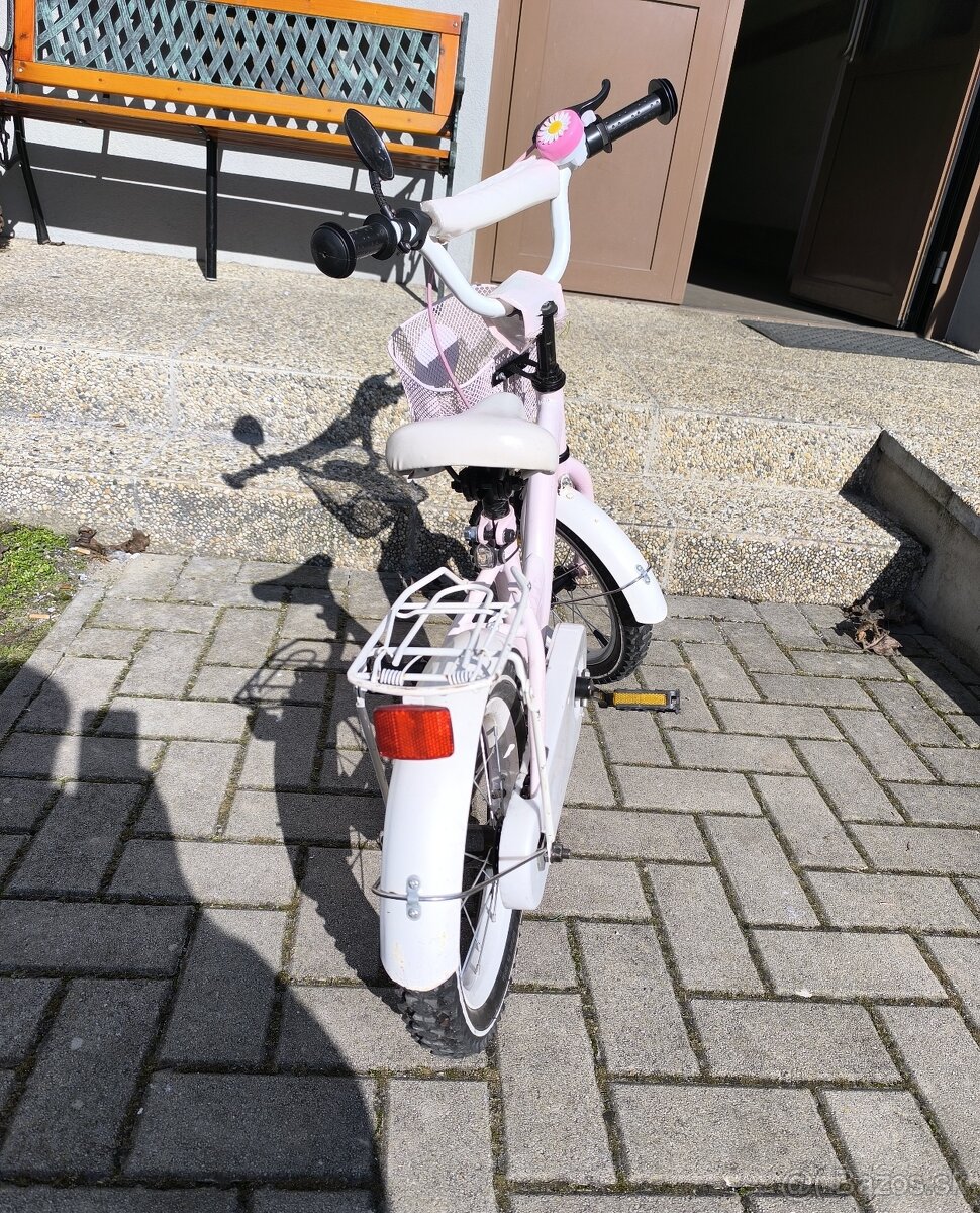 Detský dievčenský 14-palcový bicykel - 3
