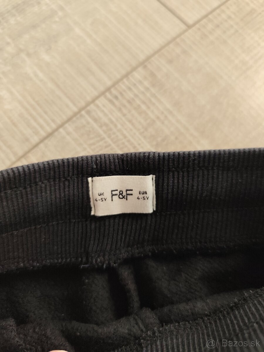 Chlapčenské tepláky, veľ 110 - 2ks - 3