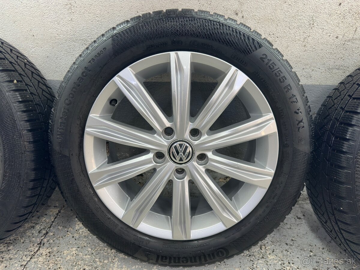 Volkswagen Stockholm 5x112 R17 215/55 continental - 3