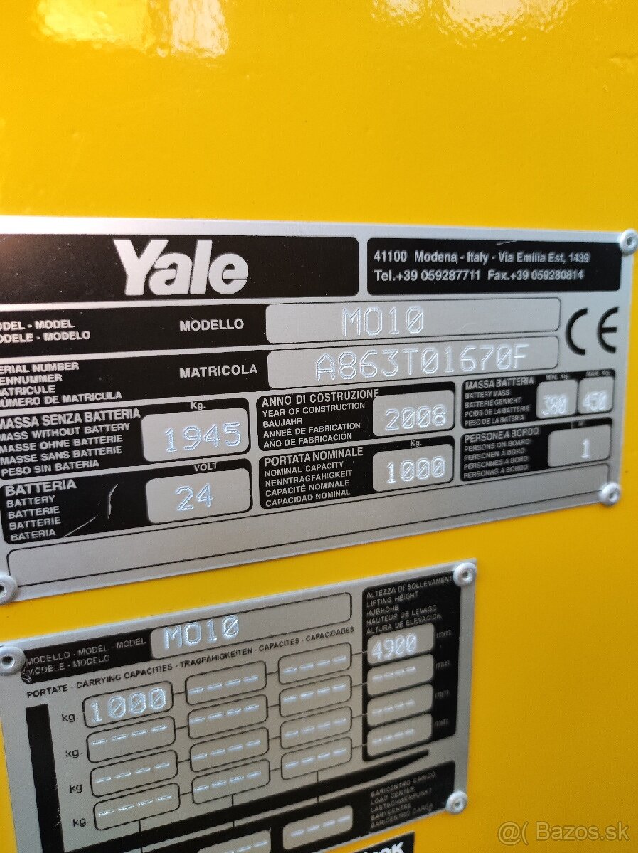 Predám elektrický vysokozdvižný vozík - 3