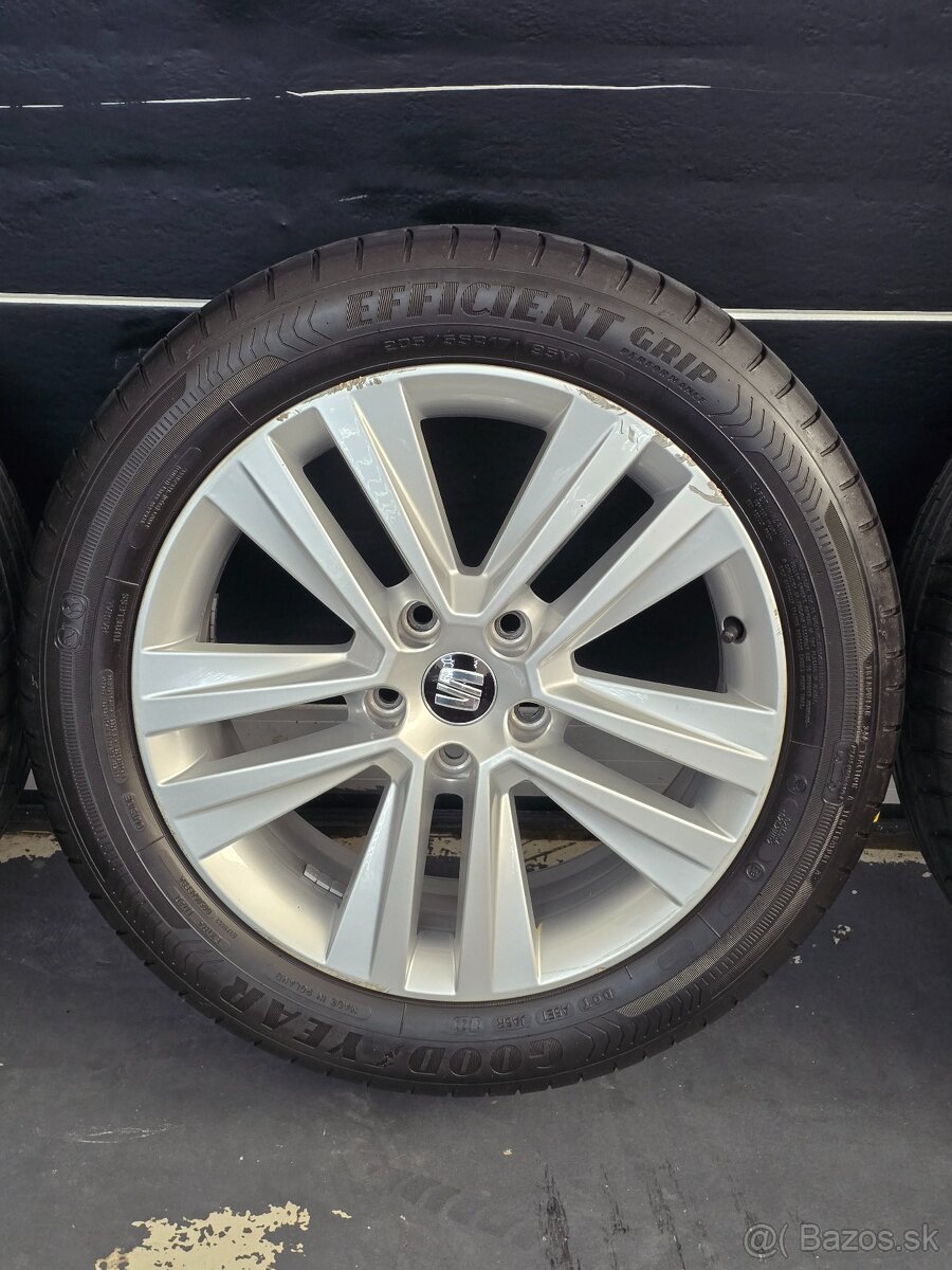 Letná sada 5x112 205/55 R17 Goodyear EfficientGrip DOT2722 - 3