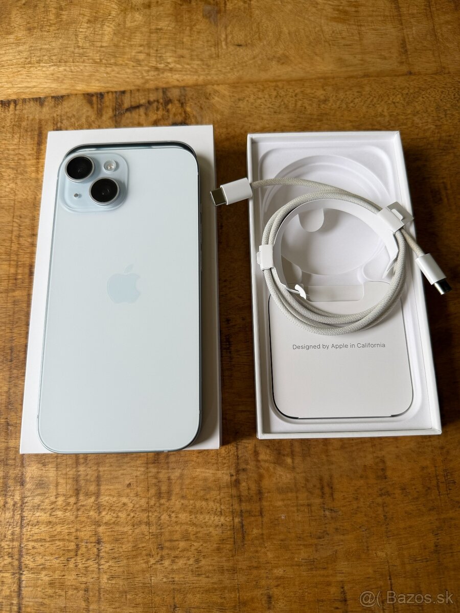 iPhone 15 128 GB modrý - 3
