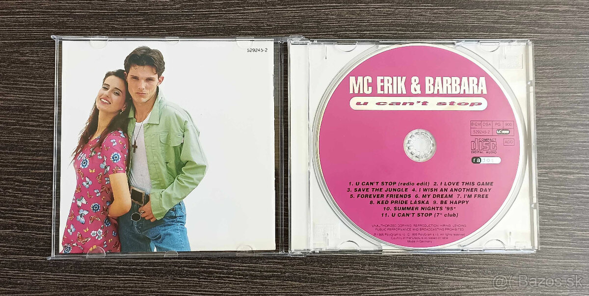 MC Erik & Barbara - U Can't Stop (1995) - 3