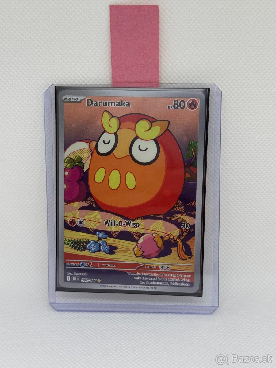 Pokémon karta Darumaka 097/086 – NM – ORIGINÁL - 3
