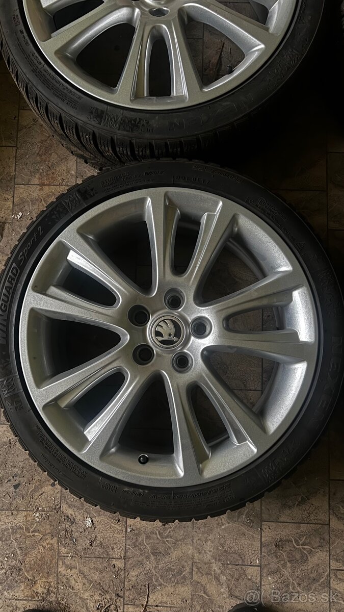 Elektróny Škoda + zimné gumy - 3