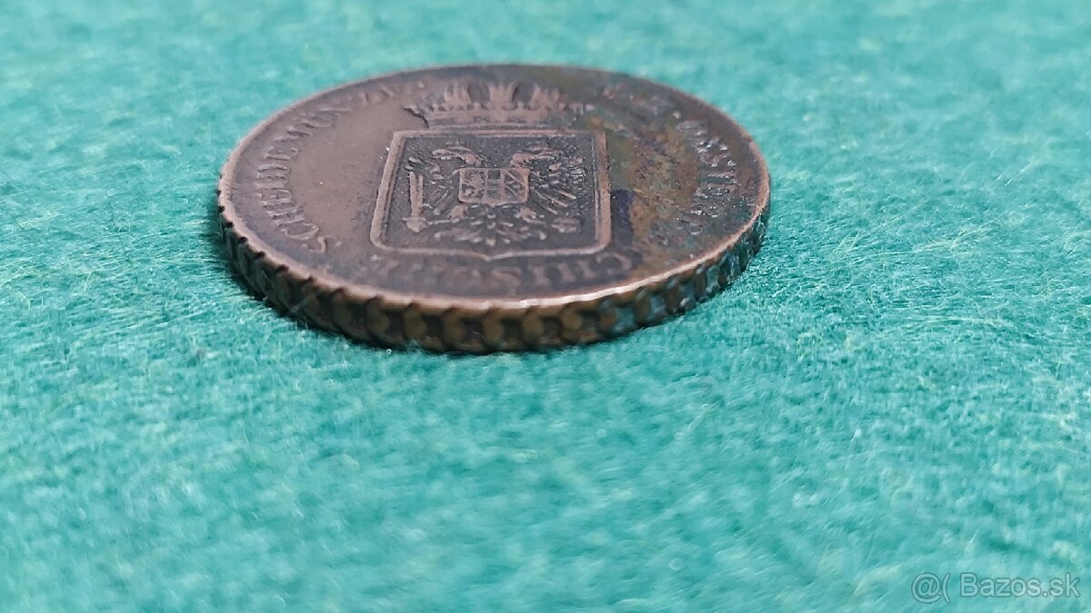 2 kreuzer 1848 A, krásny - 3