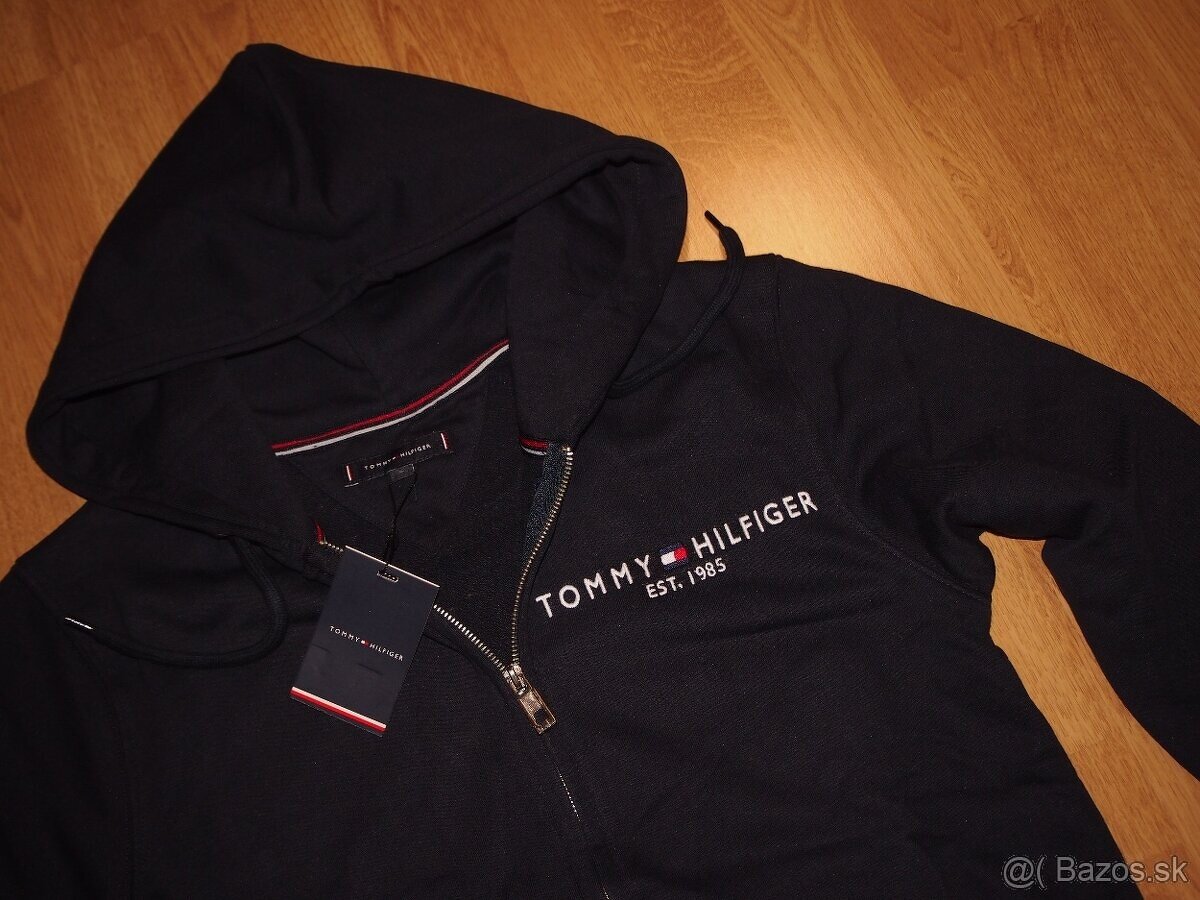 Tommy Hilfiger pánska mikina s kapucňou na zips - 3