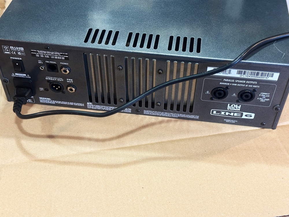 400W Bass zosilovač Line6 LowDown HD400 - 3