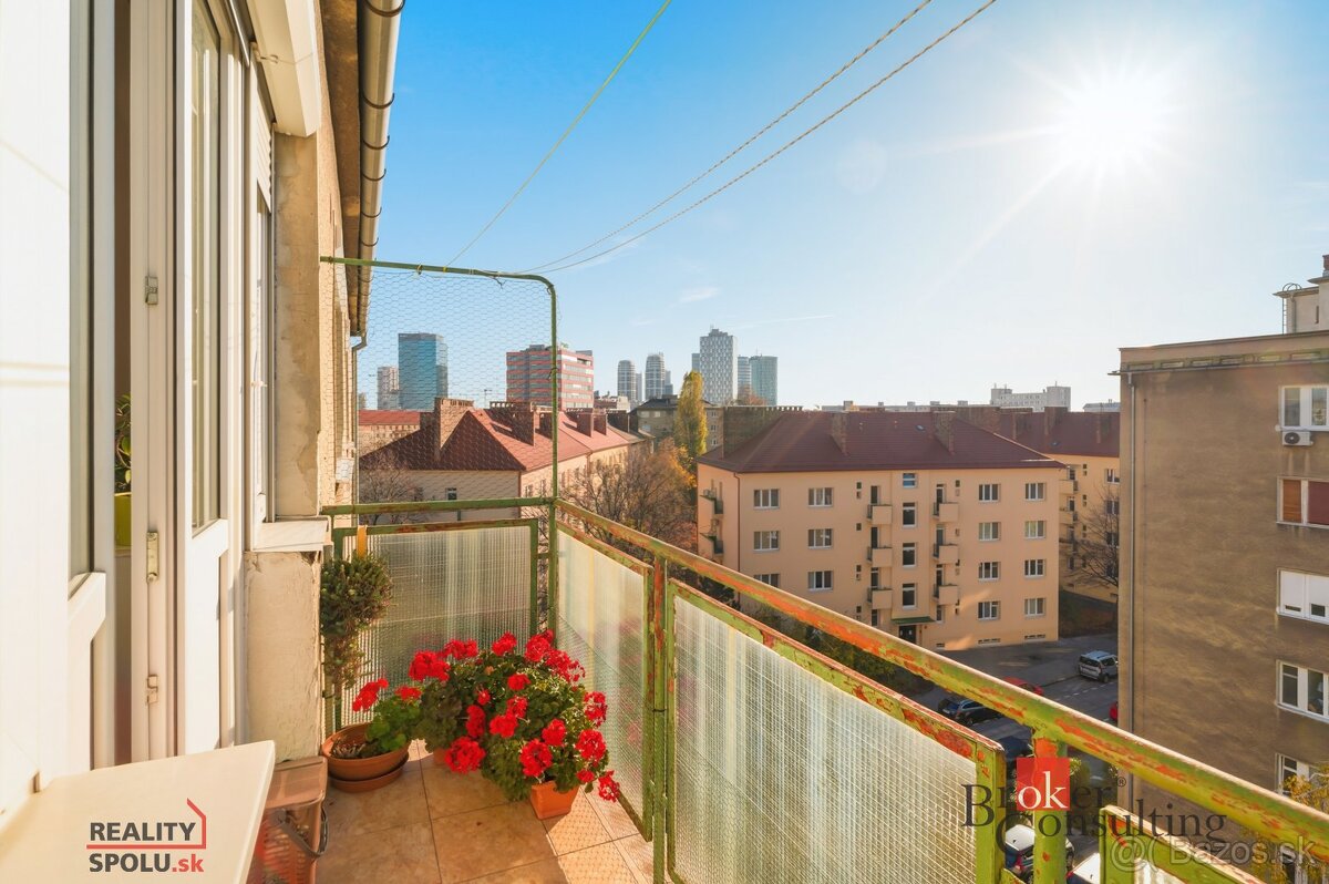 2-izbový byt s balkónom a parkovaním – Karadžičova 41, Brati - 3