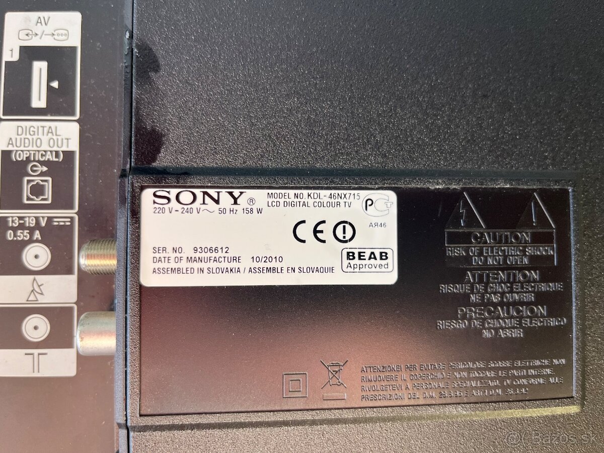 Predam dosku TV zdroja Sony APS-273 - 3