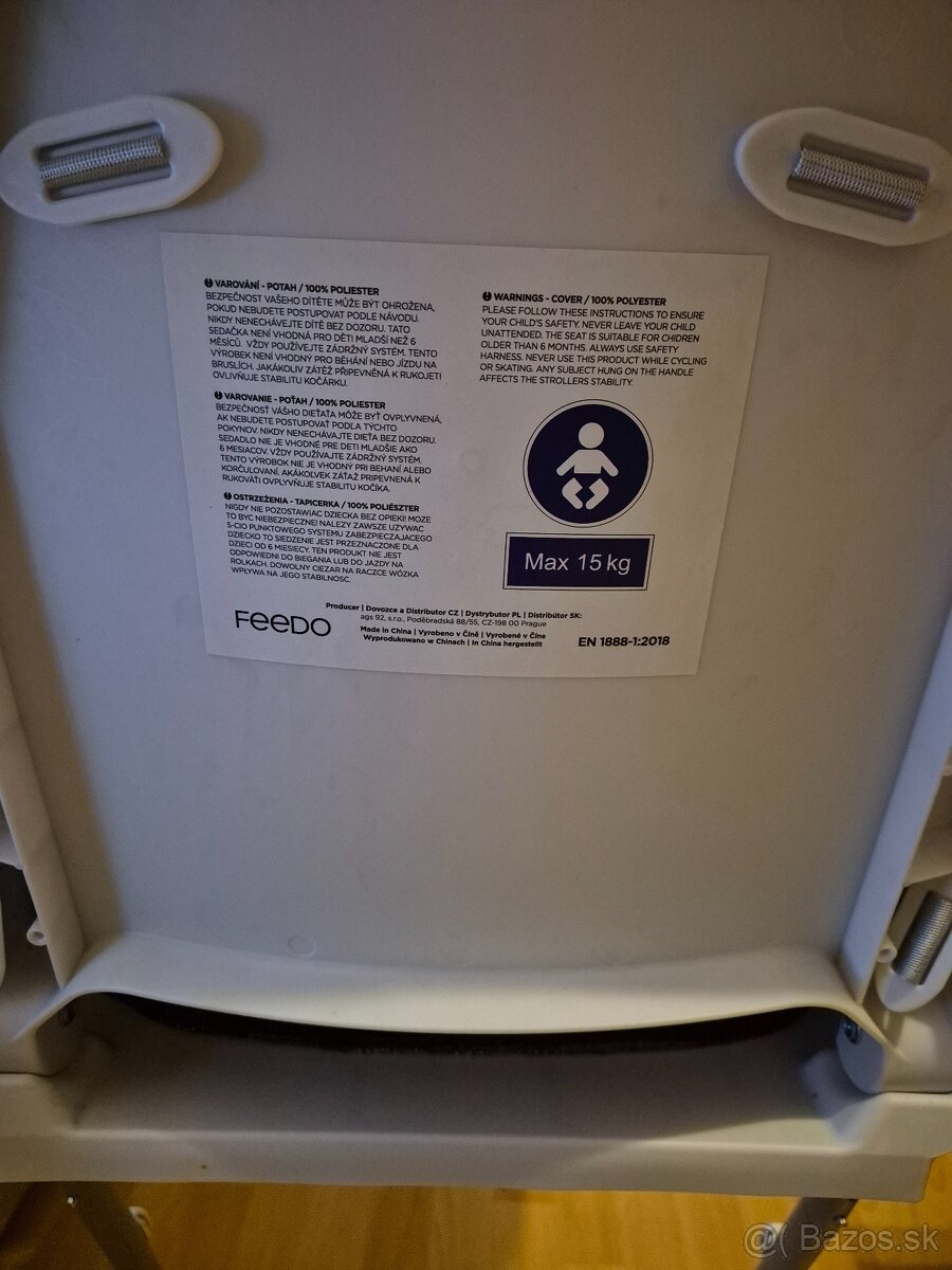 Detska jedalenska stolicka Feedo - 3