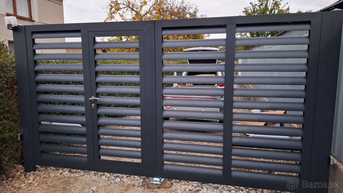 Hliníkove ploty a brány - 3