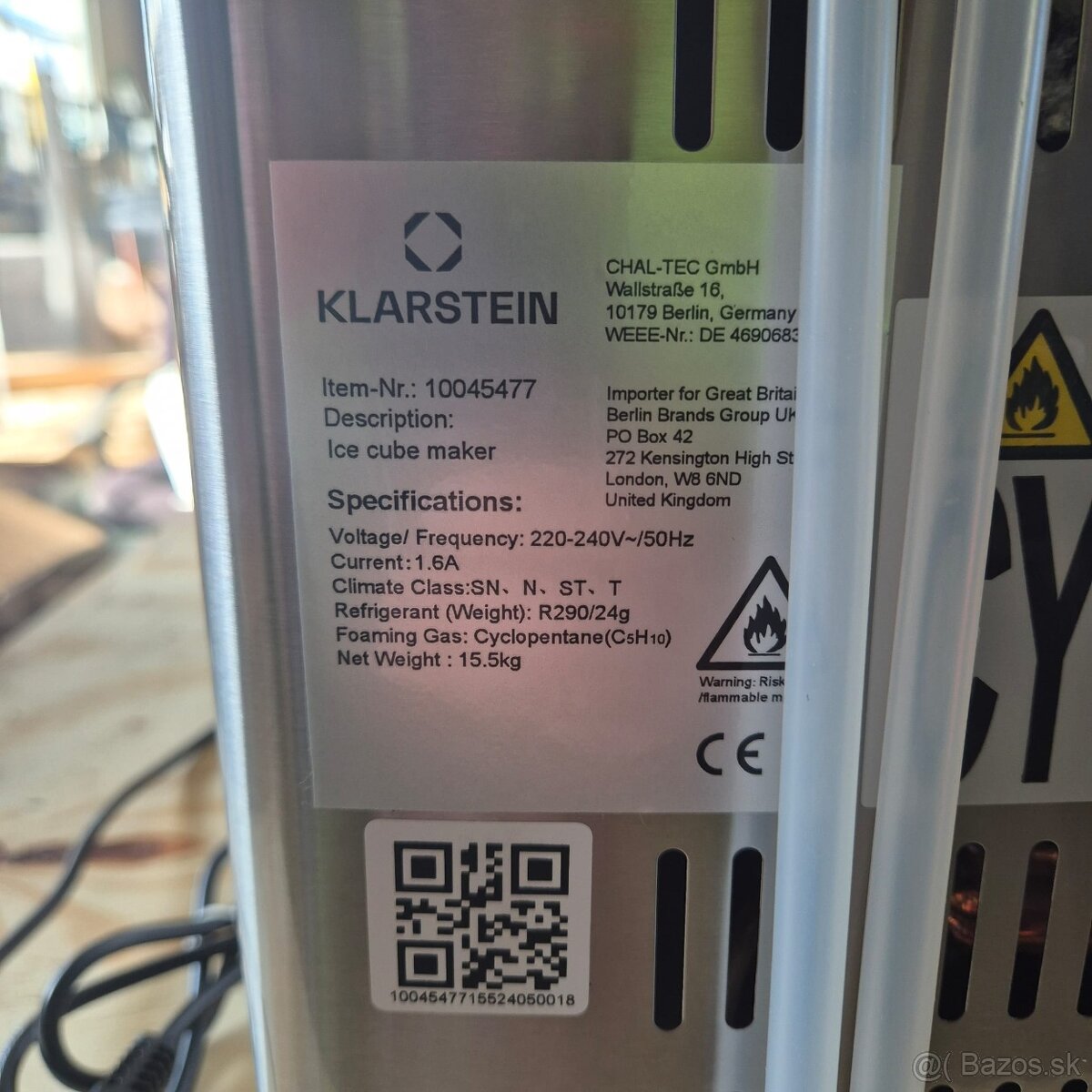 výrobník ľadu KLARSTEIN Ice Galet - 3