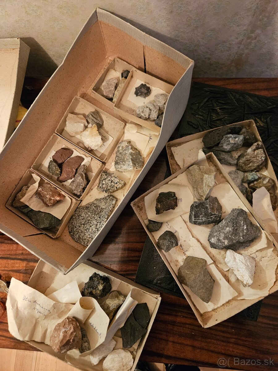 Rôzne zberateľské kamene - 3