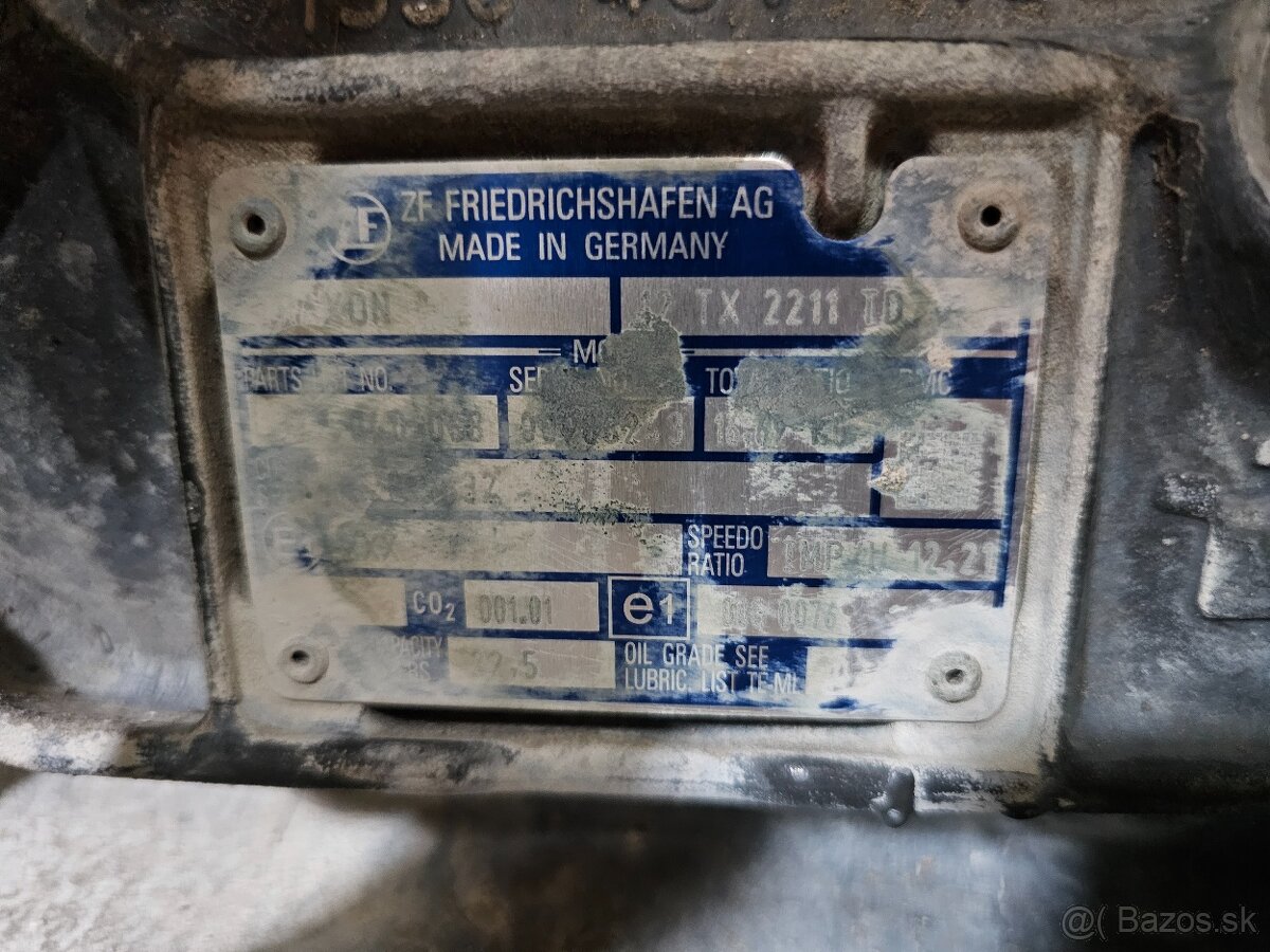Prevodovka ZF DAF XG Traxon 12TX2211TD - 3