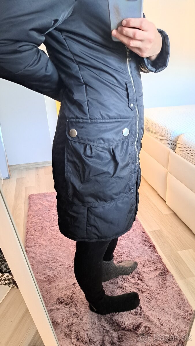Damska cierna jarná bunda - 3