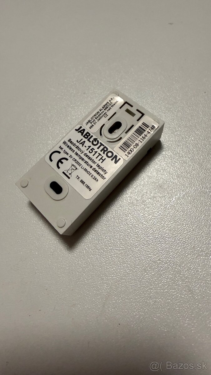 Jablotron JA-151TH Bezdrôtový detektor teploty - 3