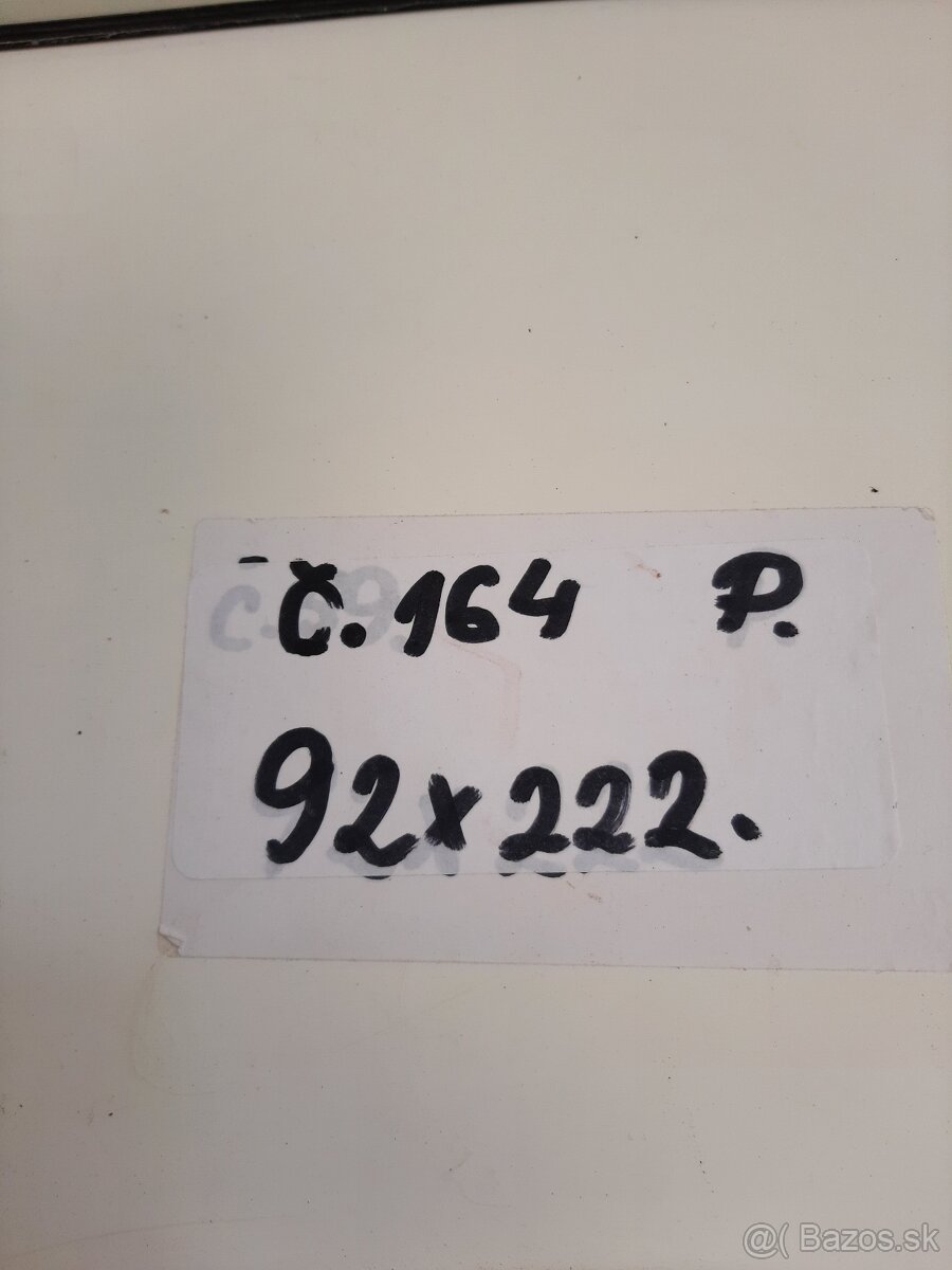 Plastové dvere Č. 164. P - 3