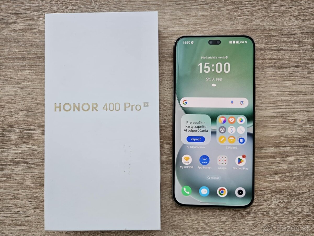 HONOR 400 PRO 5G 12GB/512GB,lunar grey,novy,kryt,sklo,zaruka - 3