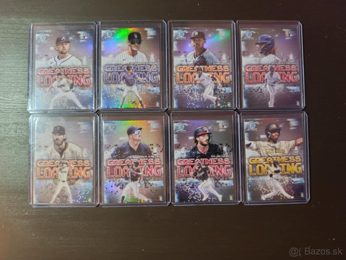 Bowman 2025 INSERTY. Od 1€, Set Builder, Baseball karty - 3