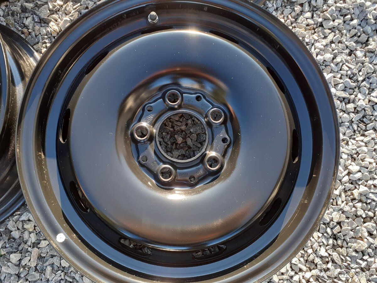 5x112 r15 plechové disky Mini Cooper a TPMS snímače tlaku - 3