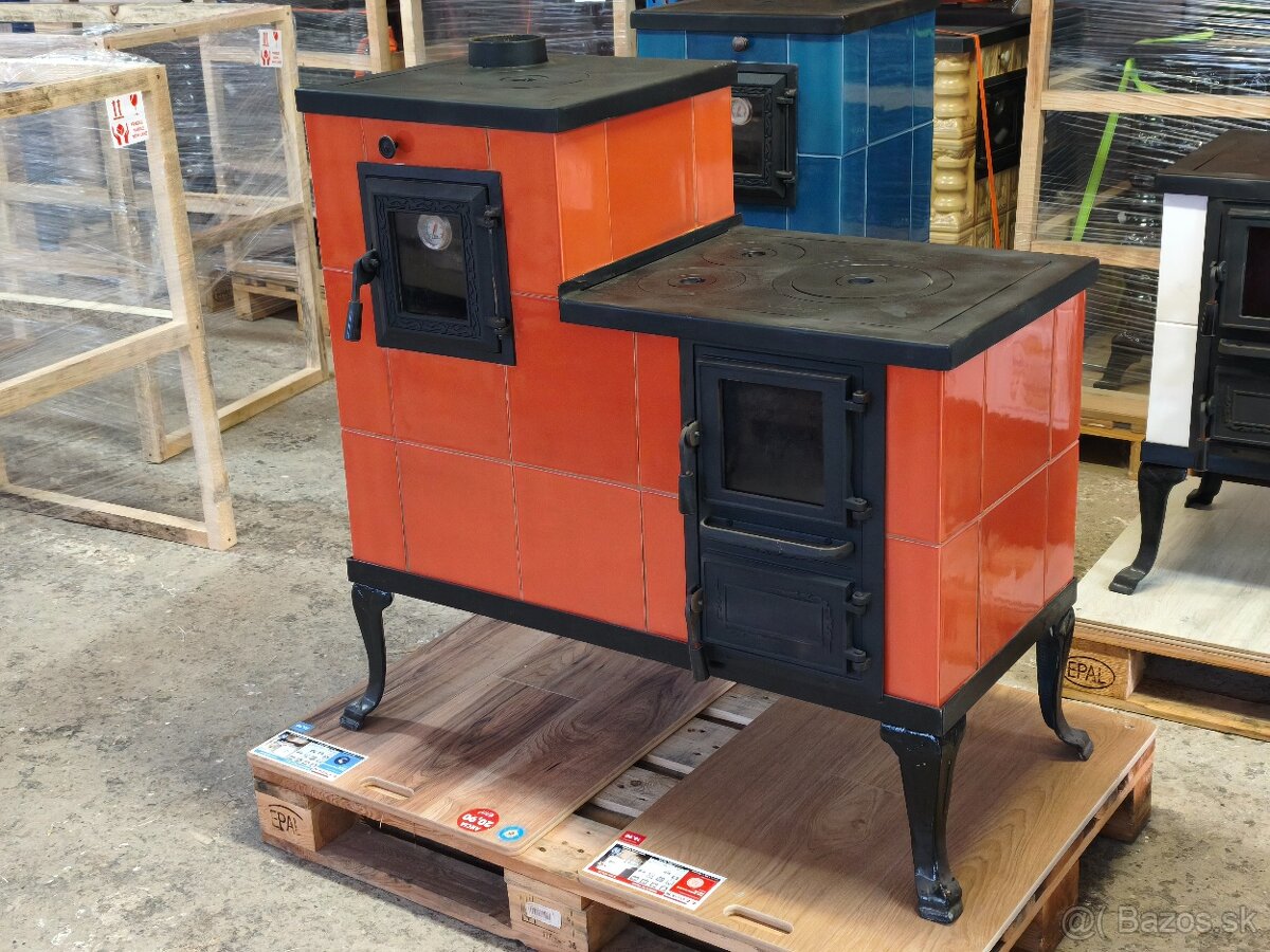 Kachľová pec, Kachlový sporák, Kachle 10kW Dlho držia teplo - 3