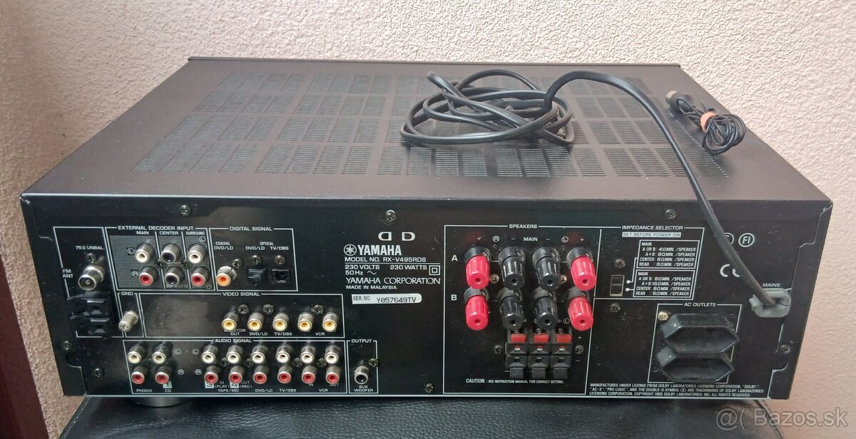 Yamaha RX V495 rds - 3