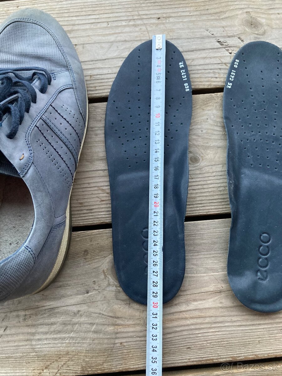 pánske modrosivé mokasíny - 3