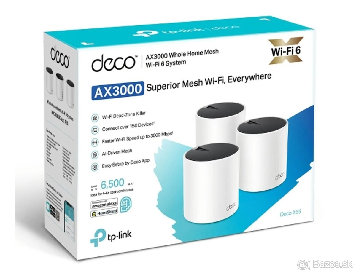 Kupim TP-Link Deco X50/ X55 1-3pack - 3