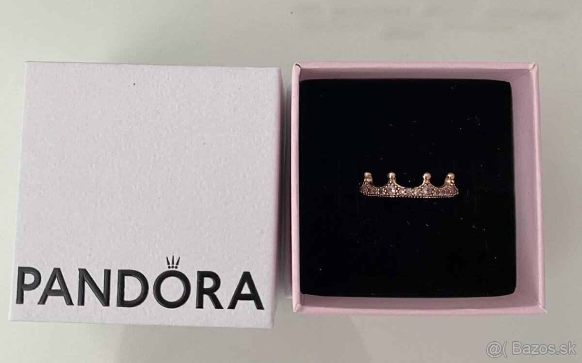 Pandora prsteň korunka - 3