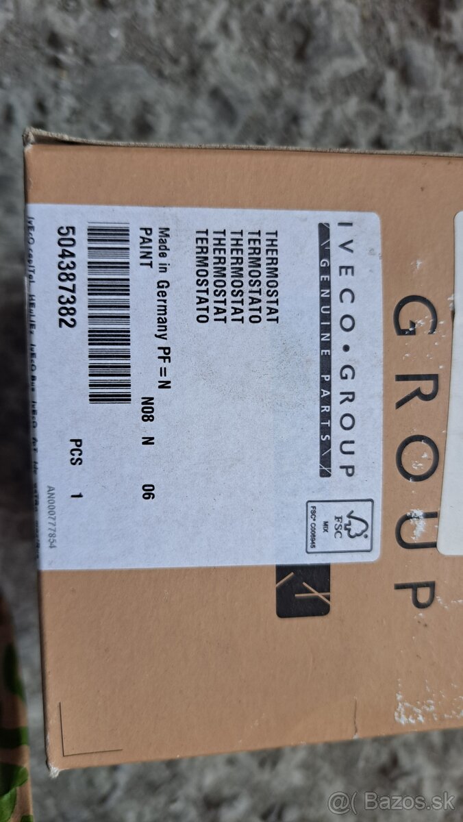 Originálny termostat Ducato, Daily 2.3 - 3