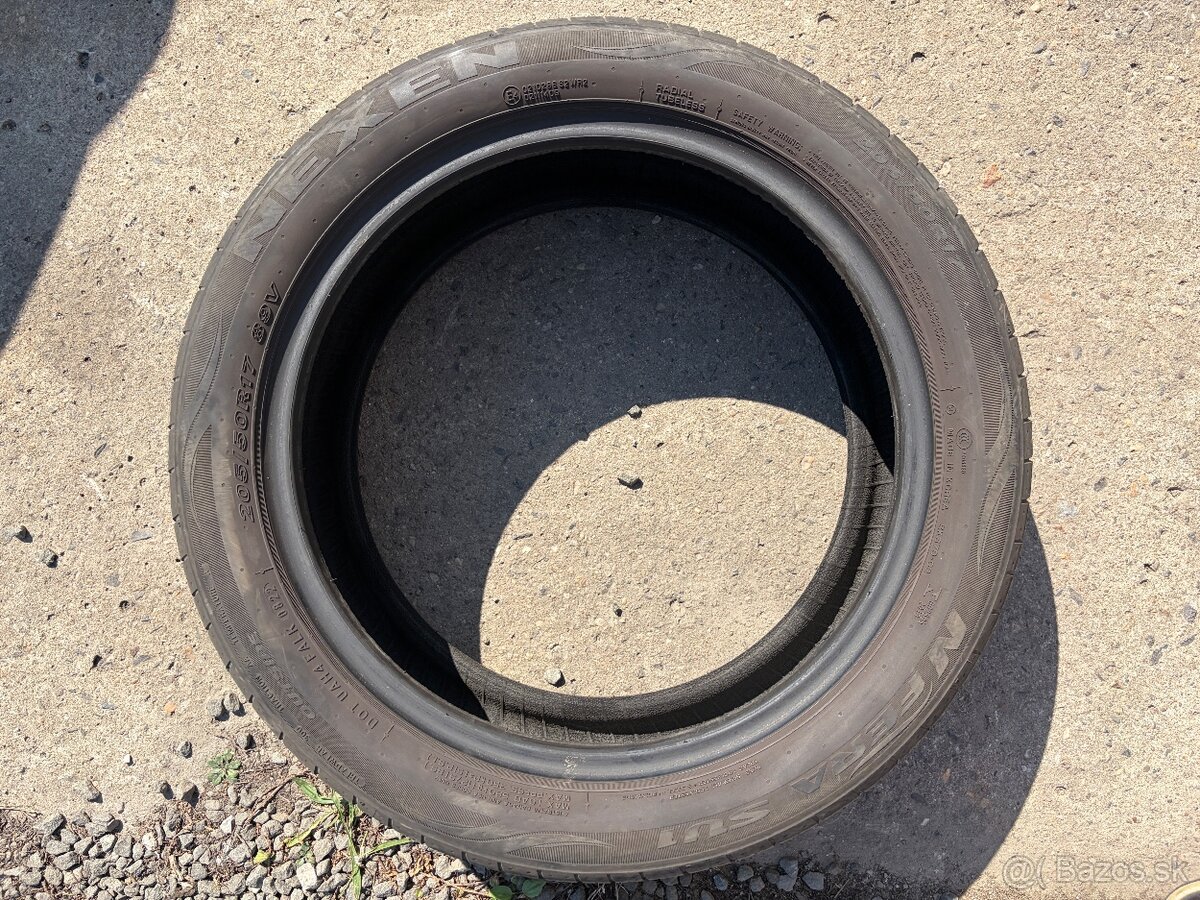 Nexen letné 205/50R17 - 4ks - 3