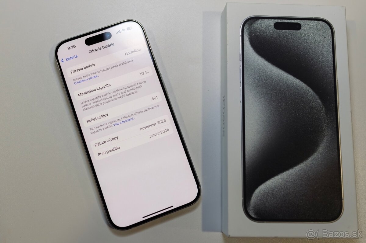 iPhone 15 Pro 128 GB – White - 3